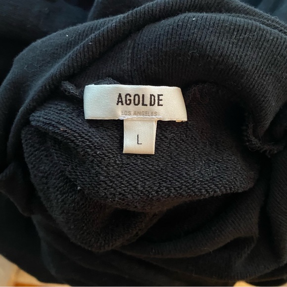 Agolde Black Turtleneck Pullover - Picture 4 of 4
